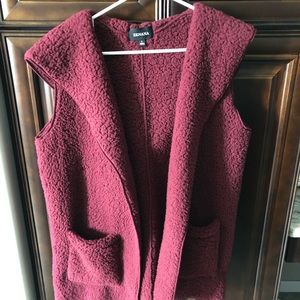 Zenana Large Sherpa Vest